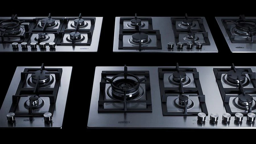 Summit GCJ536SSTK 34" Wide 5-burner Gas Cooktop In Stainless Steel - Image 3