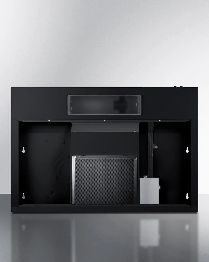 Summit HC30BB 30" Under Cabinet Convertible Range Hood - Image 3