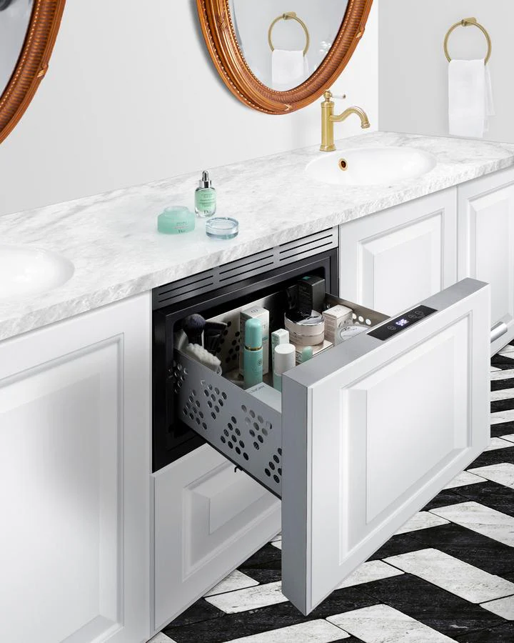 Summit LX1DPNR 18" Wide Built-in Beautifridge Cosmetics Refrigerated Drawer (panel Not Included) - Image 3
