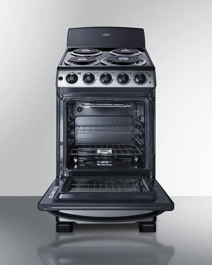 Summit PROEL20SS 20" Wide Electric Coil Range - Image 5