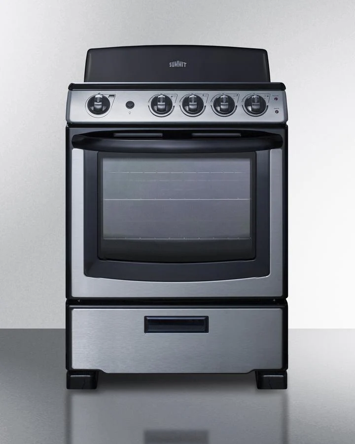 Summit PROEL24SS 24" Wide Electric Coil Range - Image 4