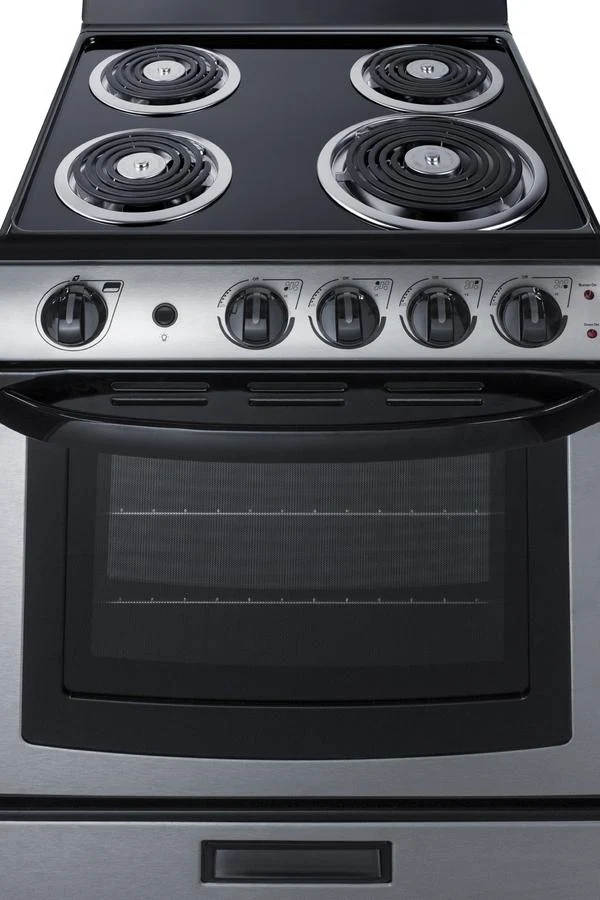 Summit PROEL24SS 24" Wide Electric Coil Range - Image 6