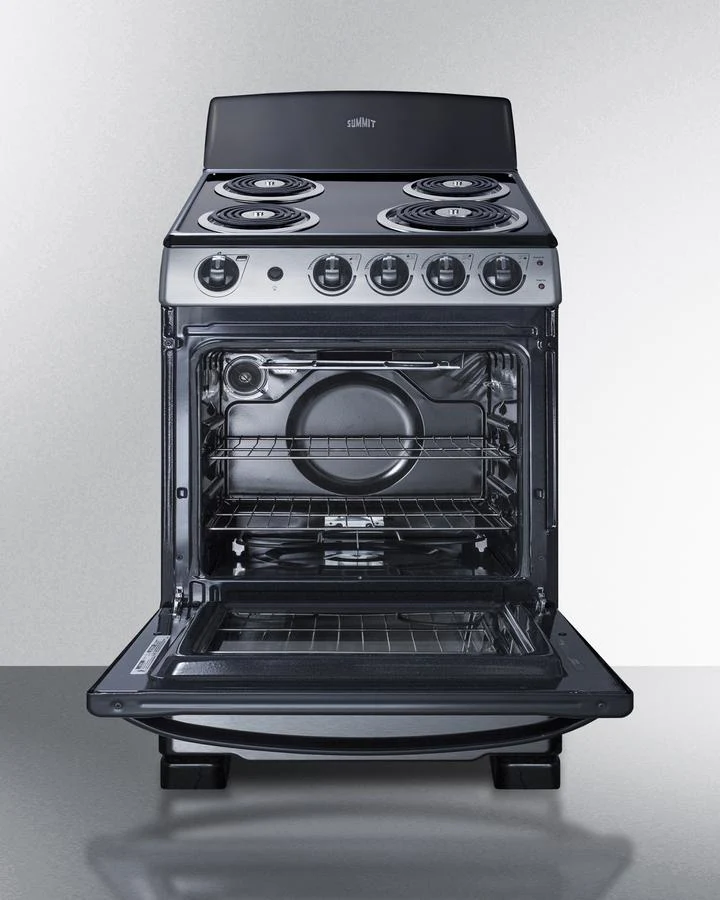 Summit PROEL24SS 24" Wide Electric Coil Range - Image 7
