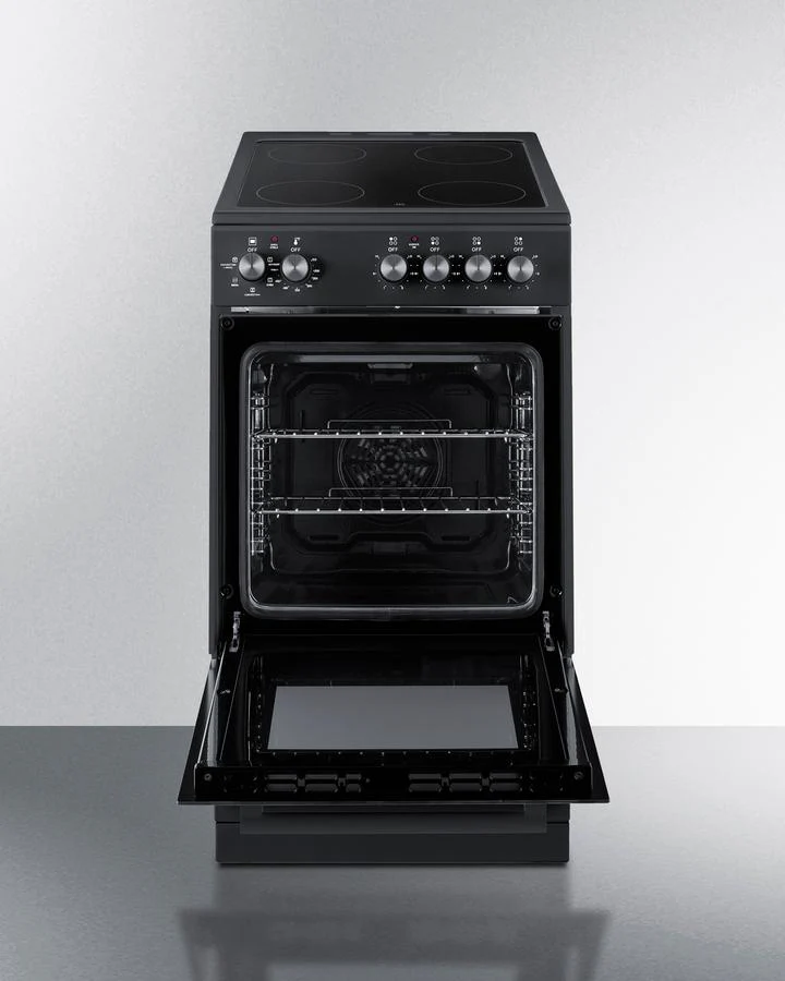 Summit REXT20BL 20" Wide Electric Smooth-top Range - Image 9