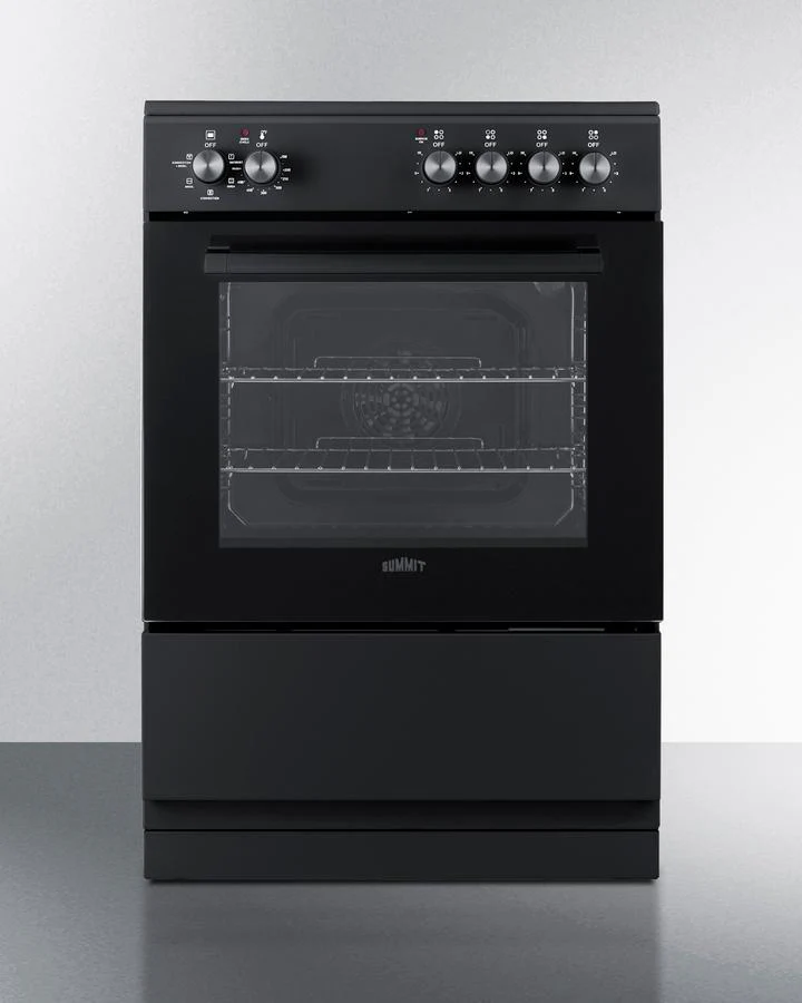 Summit REXT24BL 24" Wide Electric Smooth-top Range - Image 3