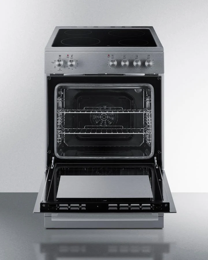 Summit REXT24SS 24" Wide Electric Smooth-top Range - Image 5