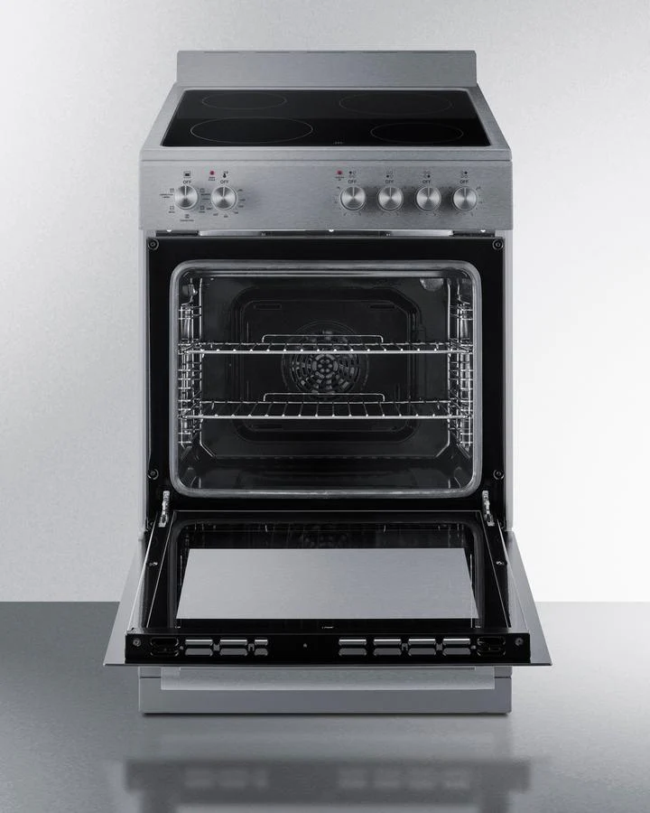 Summit REXT24SS 24" Wide Electric Smooth-top Range - Image 6