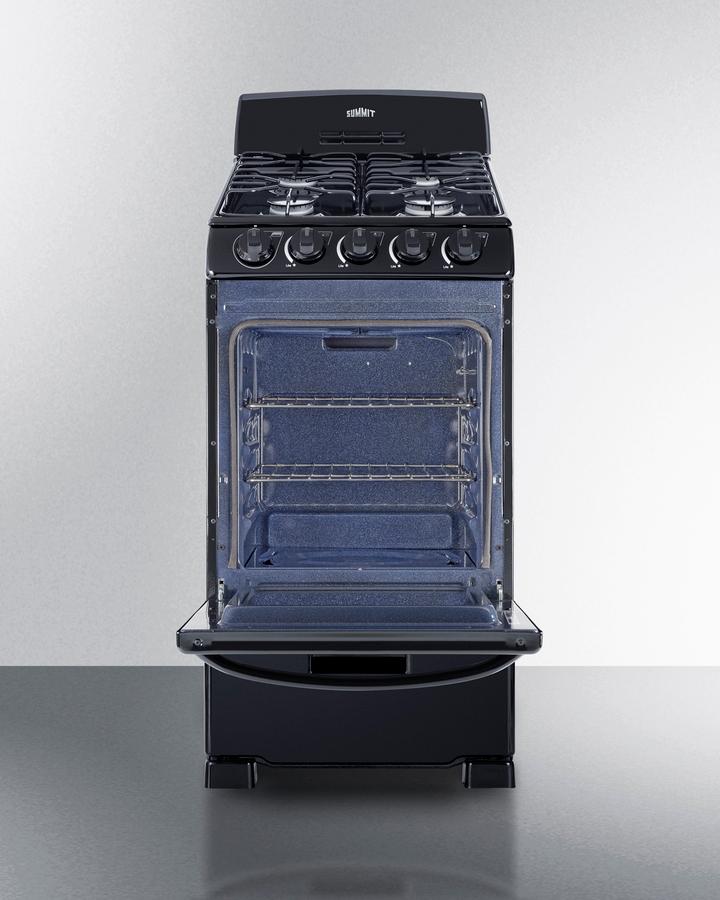 Summit RG201B 20" Wide Gas Range - Image 2