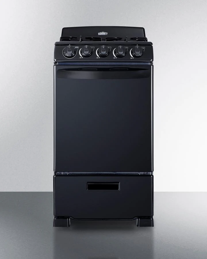 Summit RG201B 20" Wide Gas Range - Image 4