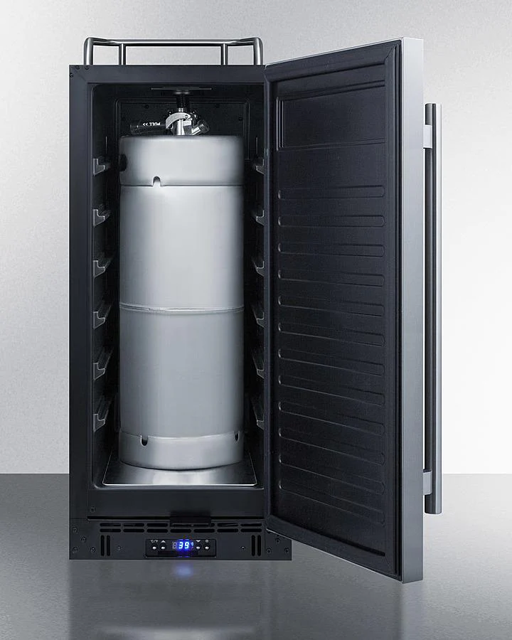 Summit SBC15NK 15" Wide Built-in Kegerator - Image 4