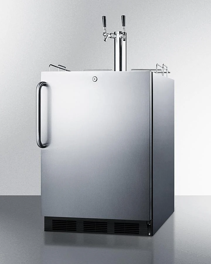 Summit SBC54OSBIADAWKDTWIN 24" Wide Outdoor Wine Kegerator, ADA Compliant - Image 4