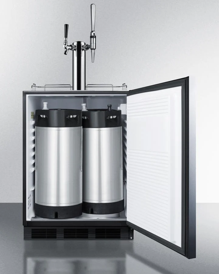 Summit SBC58BBICMTWINADA 24" Wide Built-in Coffee Kegerator, ADA Compliant - Image 2