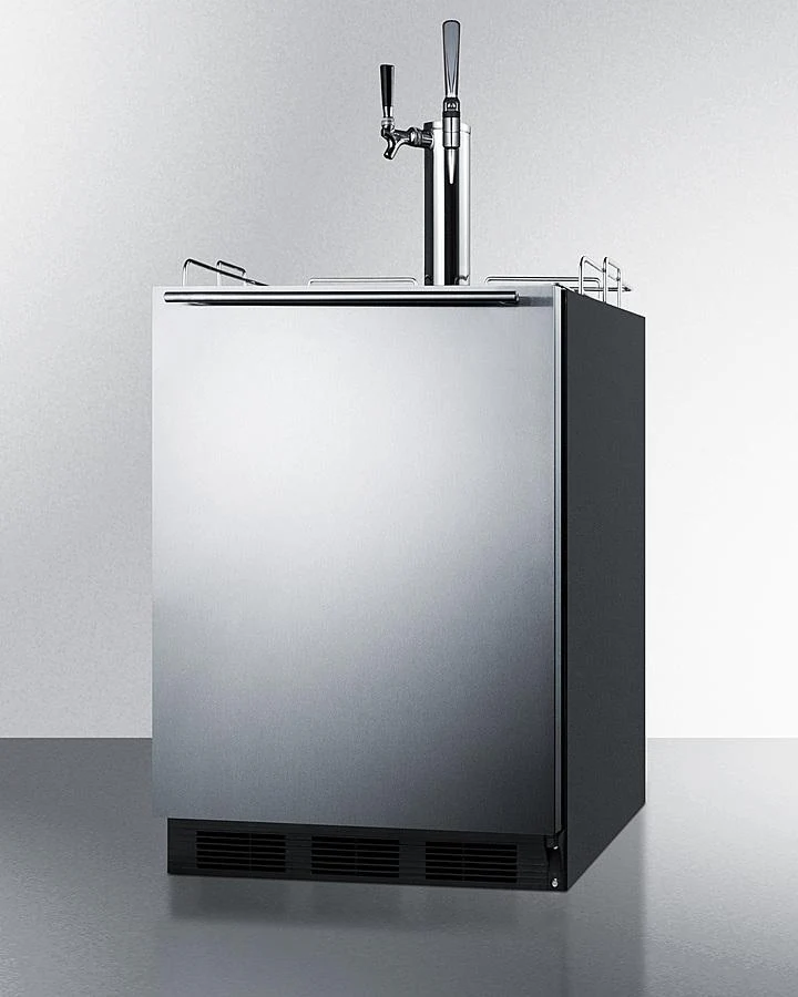Summit SBC58BLBIADACMTWIN 24" Wide Built-in Coffee Kegerator, ADA Compliant - Image 4