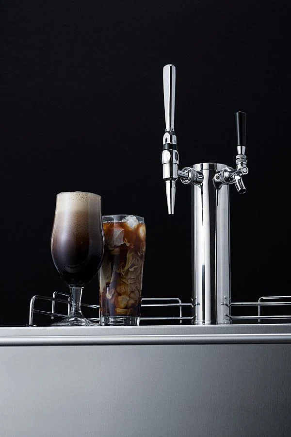 Summit SBC58BLBIADACMTWIN 24" Wide Built-in Coffee Kegerator, ADA Compliant - Image 5