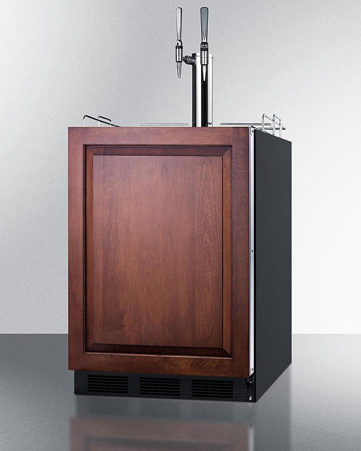 Summit SBC58BLBIADAIFNCFTWIN 24" Wide Built-in Nitro Coffee Kegerator, ADA Compliant (panel Not Included) - Image 3