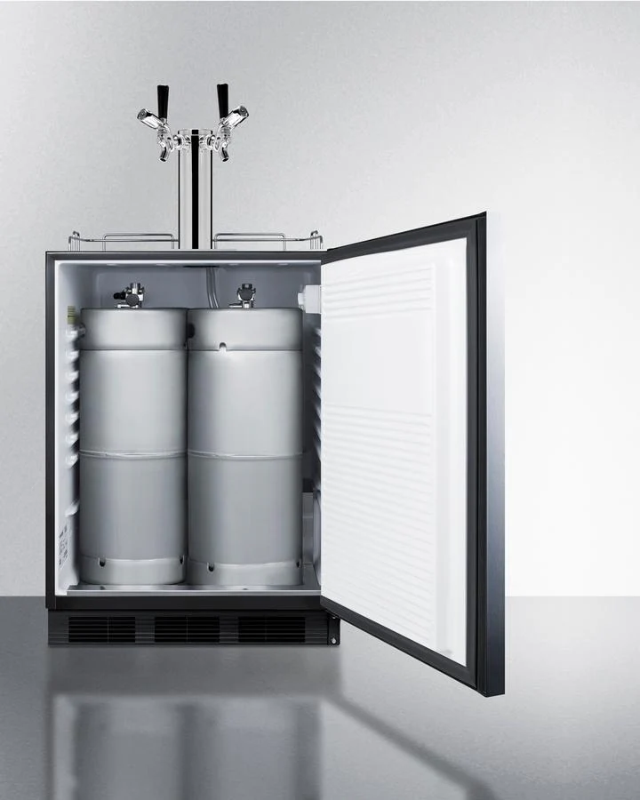 Summit SBC58BLBIADALOCK 24" Wide Built-in Kegerator, ADA Compliant - Image 7