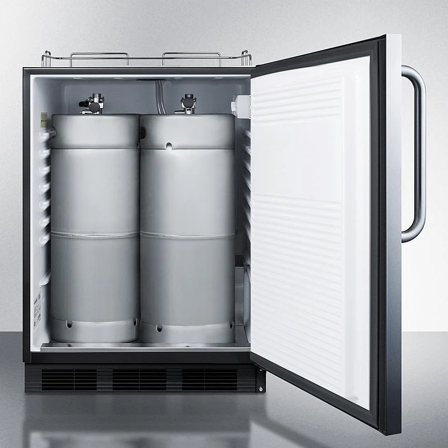 Summit SBC58BLBICSSADANK 24" Wide Built-in Kegerator, ADA Compliant - Image 5