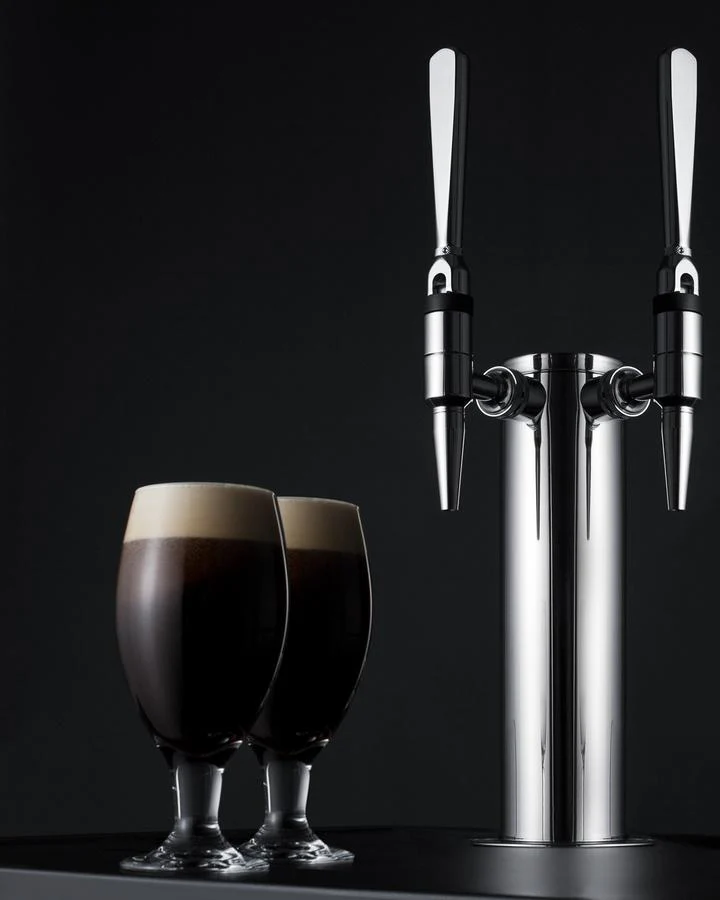 Summit SBC682NCFTWIN 24" Wide Built-in Nitro Coffee Kegerator - Image 5