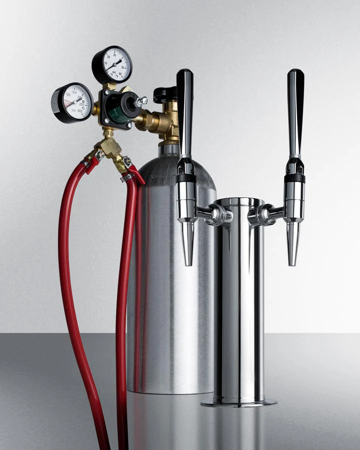 Summit SBC682NCFTWIN 24" Wide Built-in Nitro Coffee Kegerator - Image 6