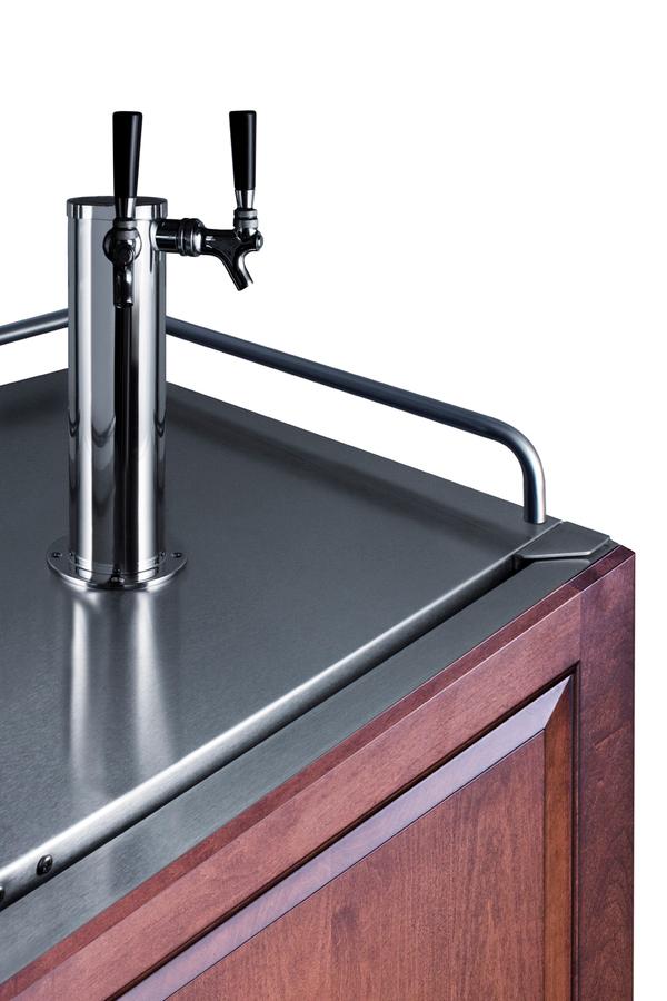 Summit SBC682PNRCFTWIN 24" Wide Built-in Cold Brew Coffee Kegerator (panel Not Included) - Image 7