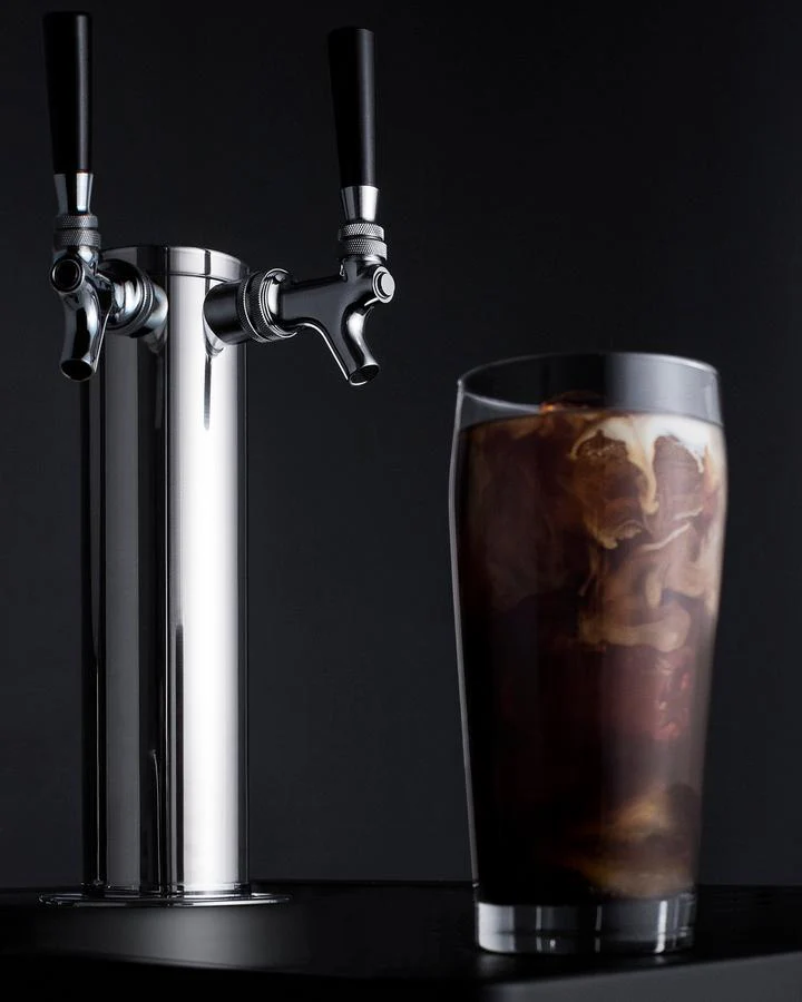 Summit SBC682PNRCFTWIN 24" Wide Built-in Cold Brew Coffee Kegerator (panel Not Included) - Image 8