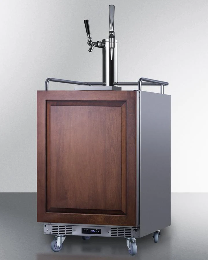 Summit SBC682PNRCMTWIN 24" Wide Built-in Cold Brew/nitro Coffee Kegerator (panel Not Included) - Image 4