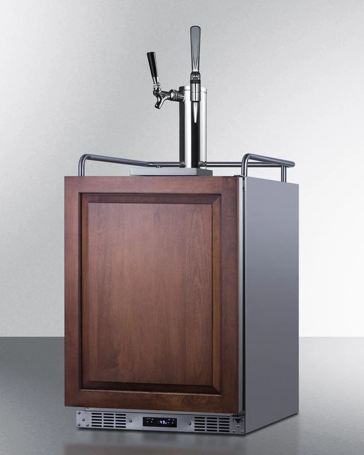 Summit SBC682PNRCMTWIN 24" Wide Built-in Cold Brew/nitro Coffee Kegerator (panel Not Included) - Image 5