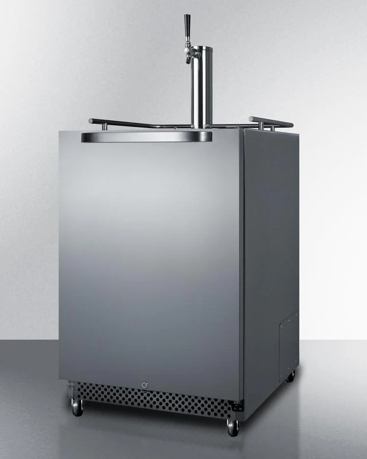 Summit SBC695OS 24" Wide Built-in Outdoor Kegerator - Image 2