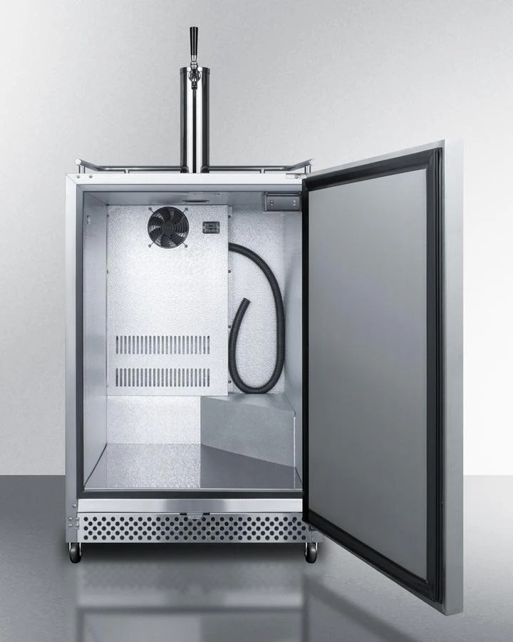 Summit SBC695OS 24" Wide Built-in Outdoor Kegerator - Image 3