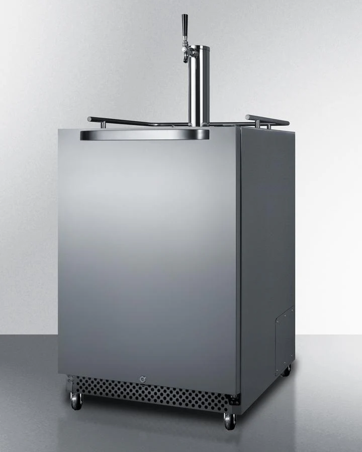 Summit SBC695OSCF 24" Wide Built-in Outdoor Cold Brew Coffee Kegerator - Image 2