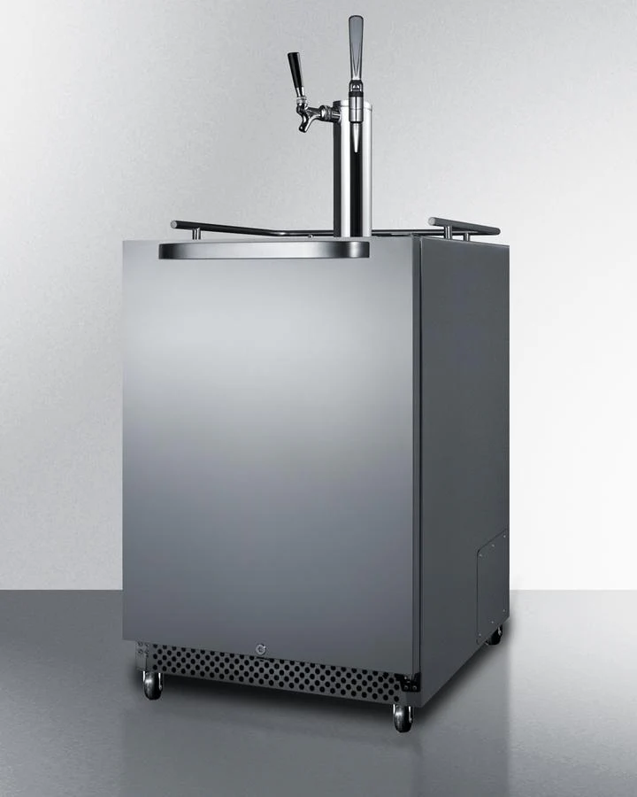 Summit SBC695OSCMTWIN 24" Wide Built-in Outdoor Cold Brew/nitro-infused Coffee Kegerator - Image 2