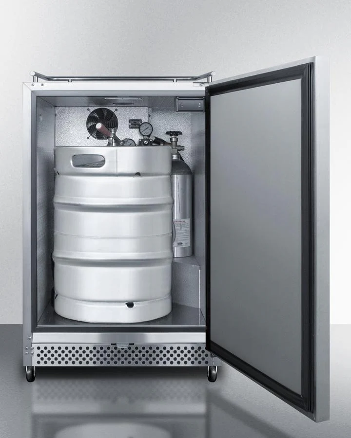 Summit SBC695OSNK 24" Wide Built-in Outdoor Kegerator - Image 2