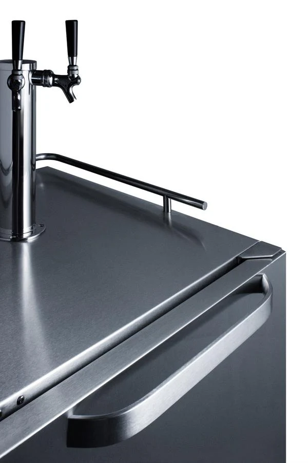 Summit SBC695OSTWIN 24" Wide Built-in Outdoor Kegerator - Image 5