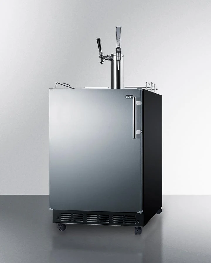 Summit SBC7BRSCM2LHD 24" Wide Cold Brew/nitro Coffee Kegerator - Image 3