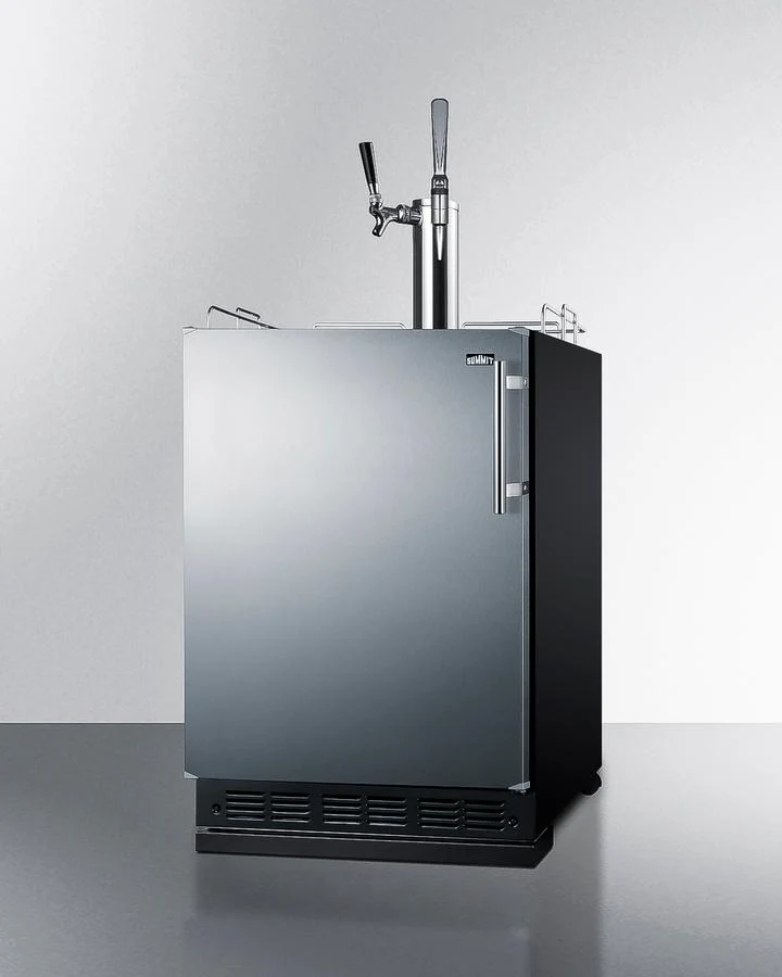 Summit SBC7BRSCM2LHD 24" Wide Cold Brew/nitro Coffee Kegerator - Image 4