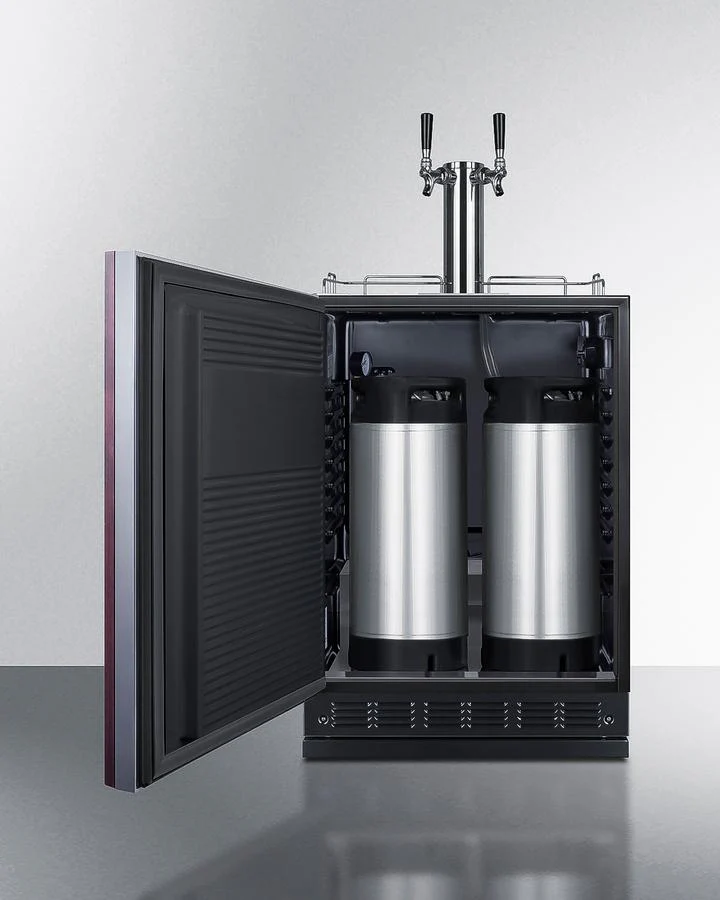 Summit SBC7BRSIFCF2LHD 24" Wide Cold Brew Coffee Kegerator (panel Not Included) - Image 6