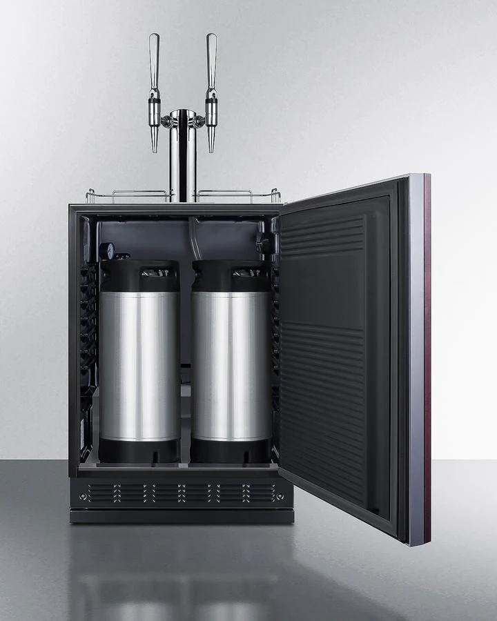 Summit SBC7BRSIFNCF2 24" Wide Nitro Coffee Kegerator (panel Not Included) - Image 2