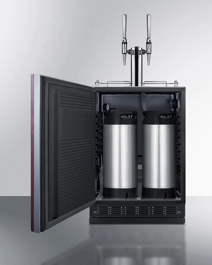 Summit SBC7BRSIFNCF2LHD 24" Wide Nitro Coffee Kegerator (panel Not Included) - Image 2