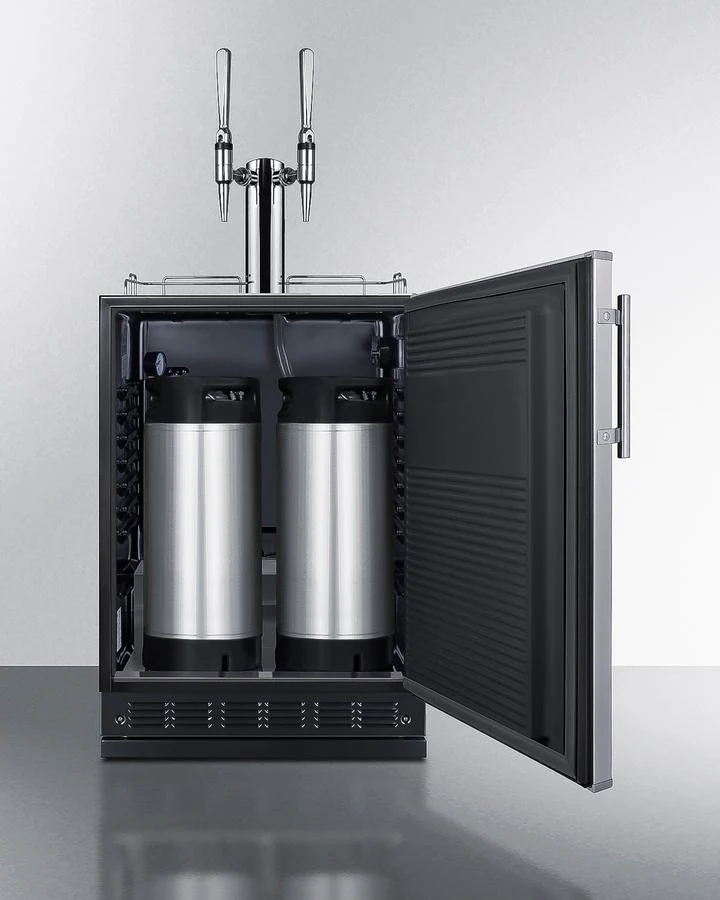 Summit SBC7BRSNCF2 24" Wide Nitro Coffee Kegerator - Image 2