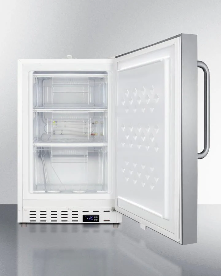 Summit SCF505SSTBADA 20" Wide Built-in Commercial All-freezer, ADA Compliant - Image 2