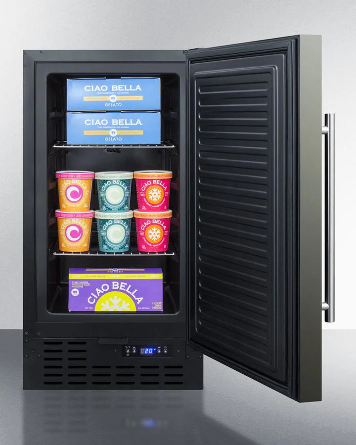 Summit SCFF1842KSADA 18" Built-in All-freezer, ADA Compliant - Image 4