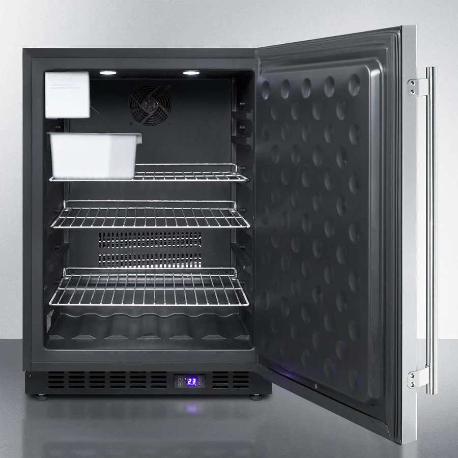Summit SCFF53BCSSIM 24" Wide Built-in All-freezer With Icemaker - Image 2