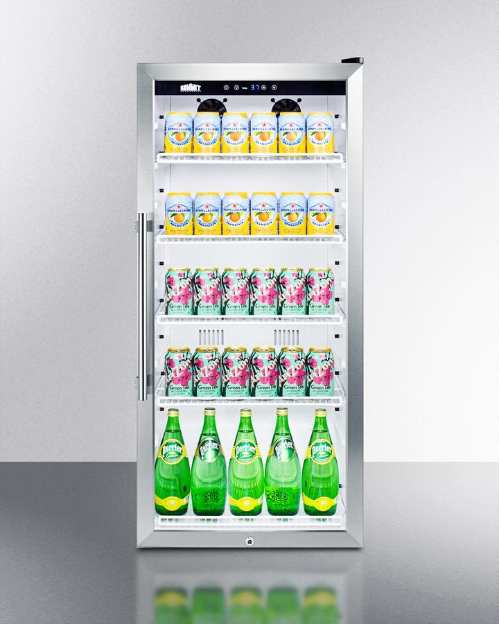 Summit SCR1006CSS 22" Wide Beverage Center - Image 4