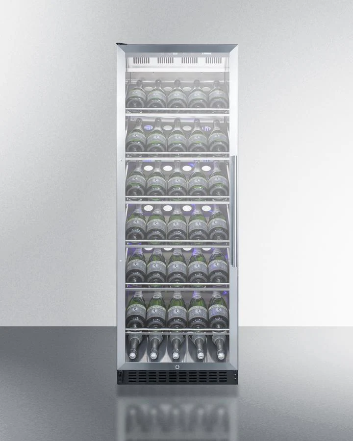 Summit SCR1401LHCHCSS 24" Wide Single Zone Commercial Wine Cellar - Image 2