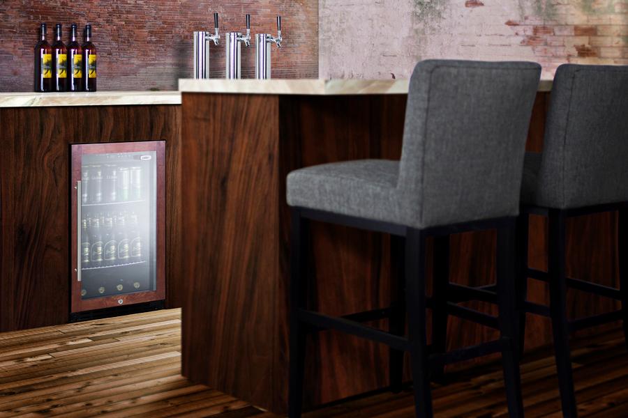 Summit SCR1841BPNRADA 18" Wide Built-in Beverage Center, ADA Compliant (panel Not Included) - Image 7