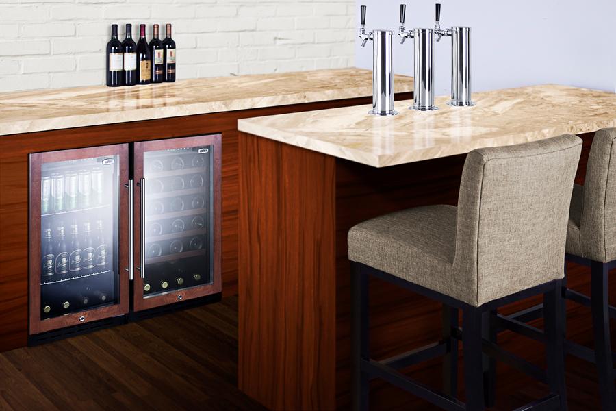 Summit SCR1841BPNRADA 18" Wide Built-in Beverage Center, ADA Compliant (panel Not Included) - Image 8