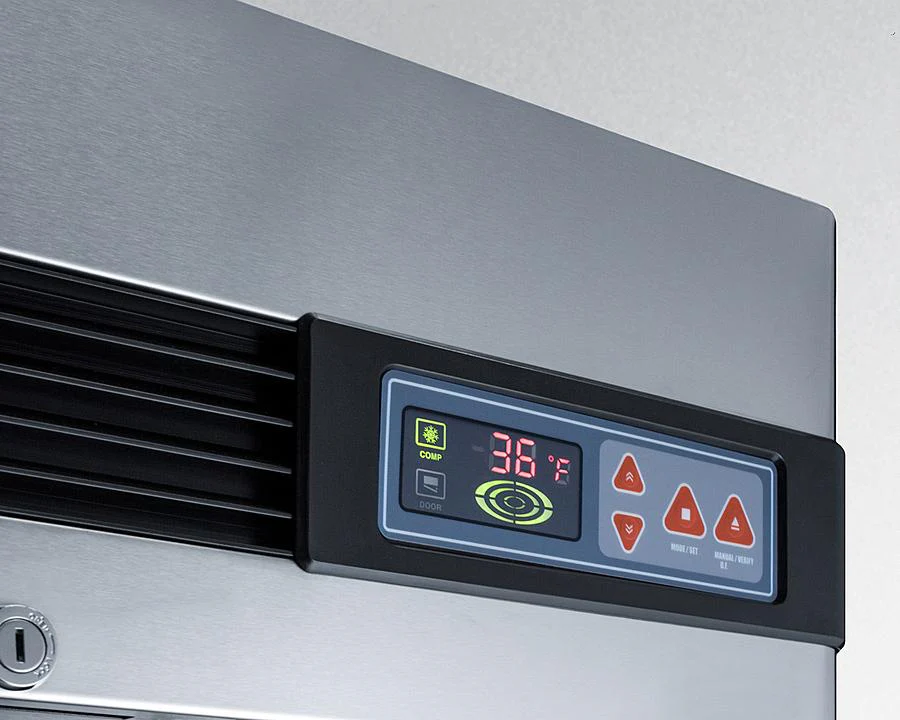Summit SCR23SSGLH 23 CU.FT. Reach-in Refrigerator - Image 5