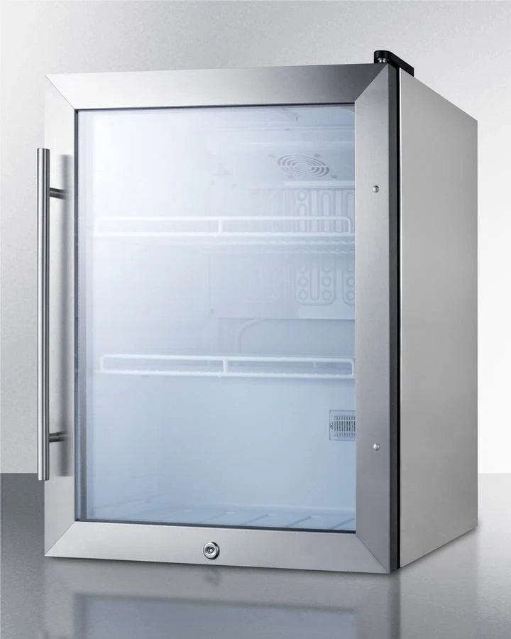 Summit SCR314LCSS Compact Beverage Center - Image 3