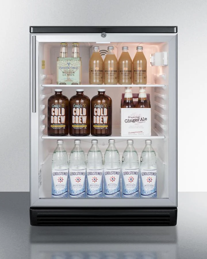 Summit SCR600BGLBIHV 24" Wide Built-in Beverage Center - Image 2