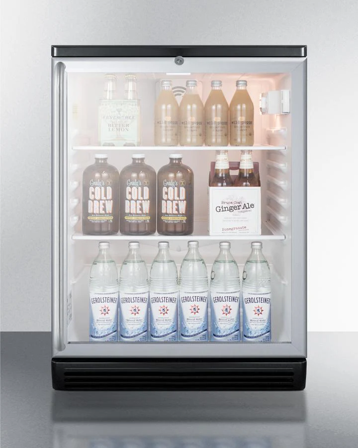 Summit SCR600BGLBISH 24" Wide Built-in Beverage Center - Image 2